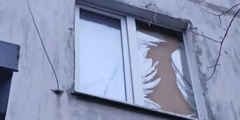 Унаслідок вибуху БПЛА постраждала квартира журналістки Алли Федорини з Сум