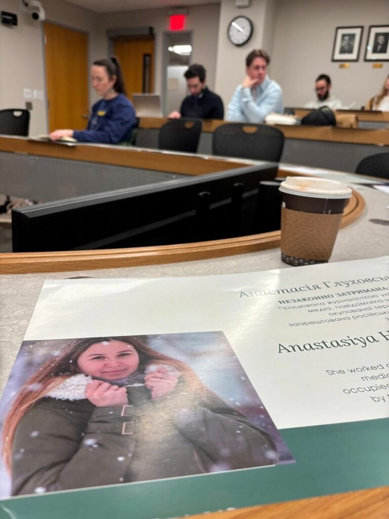 Ліна Кущ розповіла в Гарварді про цивільних полонених жінок та ув'язнених журналісток 4