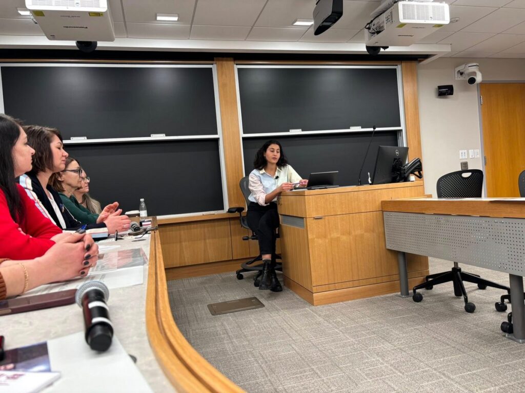 Ліна Кущ розповіла в Гарварді про цивільних полонених жінок та ув'язнених журналісток 6