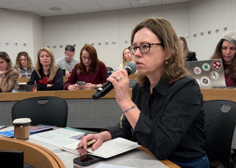 Ліна Кущ розповіла в Гарварді про цивільних полонених жінок та ув’язнених журналісток