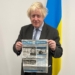 Борис Джонсон у захваті від роботи редактора української фронтової газети «Зоря»