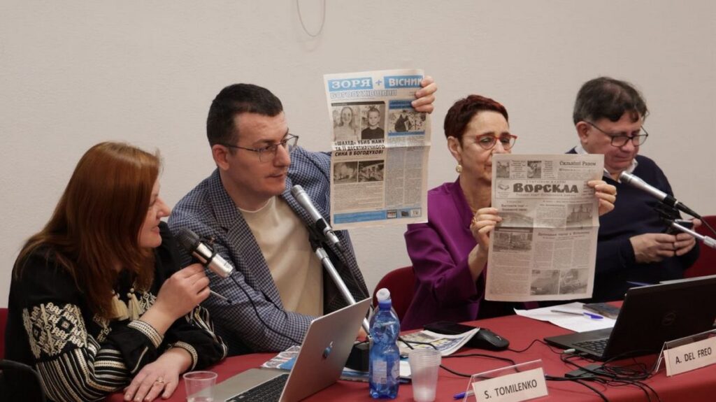 «Українські журналісти — це люди, які ніколи не здаються»: у Мілані відкрили фотовиставку НСЖУ
