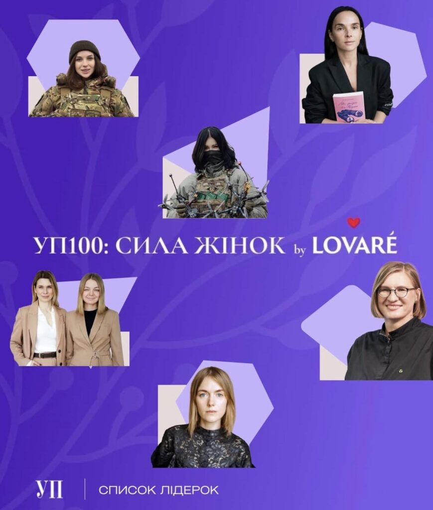 Журналістки – серед лауреаток премії «УП 100. Сила жінок»