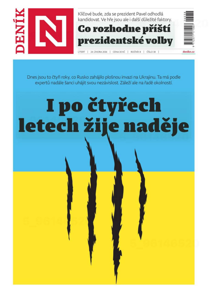 «Чотири роки війни. Триматися. Ще» — або на чому в Україні робили акценти світові медіа минулого тижня 2