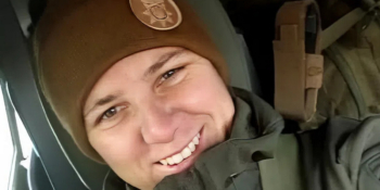 Запорізькій тележурналістці, а нині – захисниці, старшому солдату Олександрі Давиденко присвоєне звання Героя України