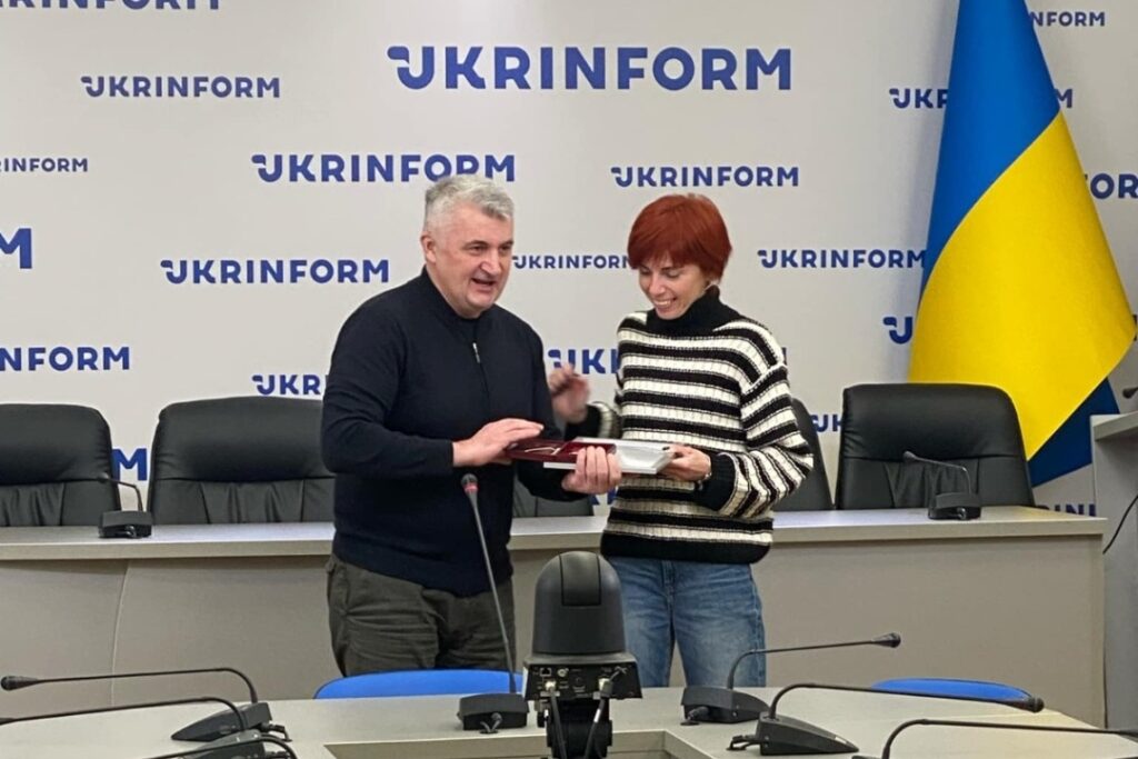 Журналістка Укрінформу Ольга Звонарьова здобула премію в Італії 1