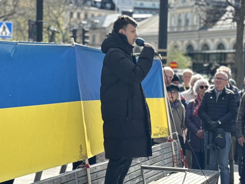 Голова НСЖУ Сергій Томіленко виступив у Стокгольмі на Måndagsrörelsen: «Журналісти важливі» 3