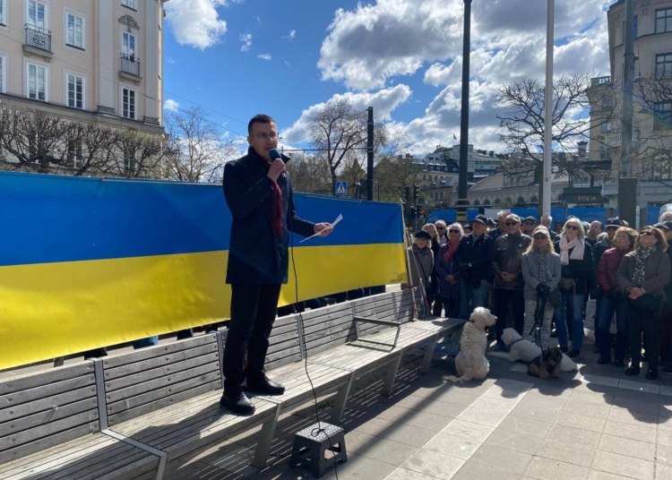 Голова НСЖУ Сергій Томіленко виступив у Стокгольмі на Måndagsrörelsen: «Журналісти важливі»