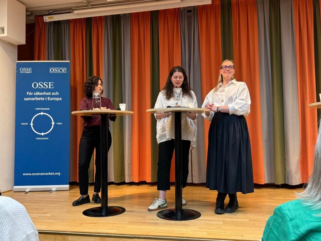 «Поки наші журналісти в полоні – ця тема має звучати голосно», - Сергій Томіленко на вечорі солідарності в Стокгольмі 7