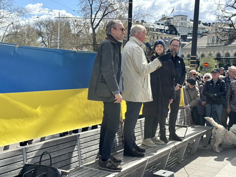 Голова НСЖУ Сергій Томіленко виступив у Стокгольмі на Måndagsrörelsen: «Журналісти важливі» 8