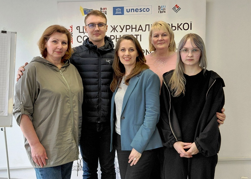 Канадський журналіст відвідав Дніпровський центр журналістської солідарності НСЖУ 1