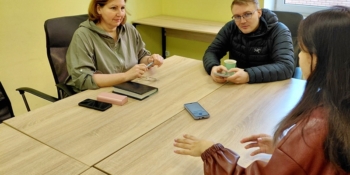 Канадський журналіст відвідав Дніпровський центр журналістської солідарності НСЖУ