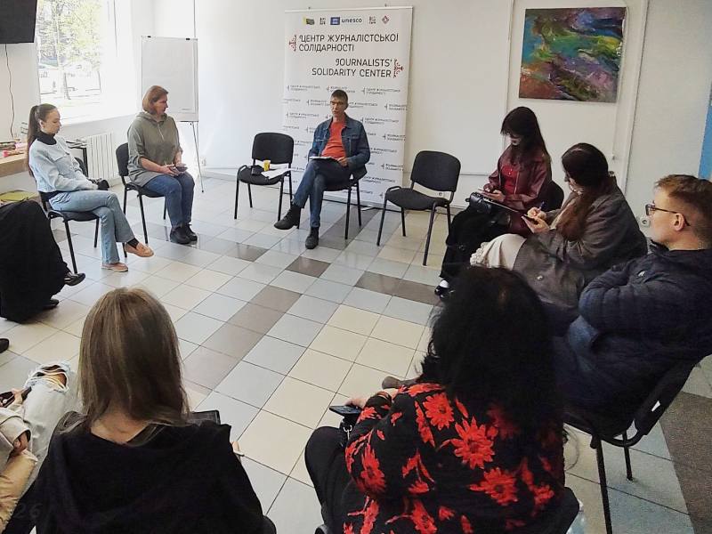 Канадський журналіст відвідав Дніпровський центр журналістської солідарності НСЖУ 3