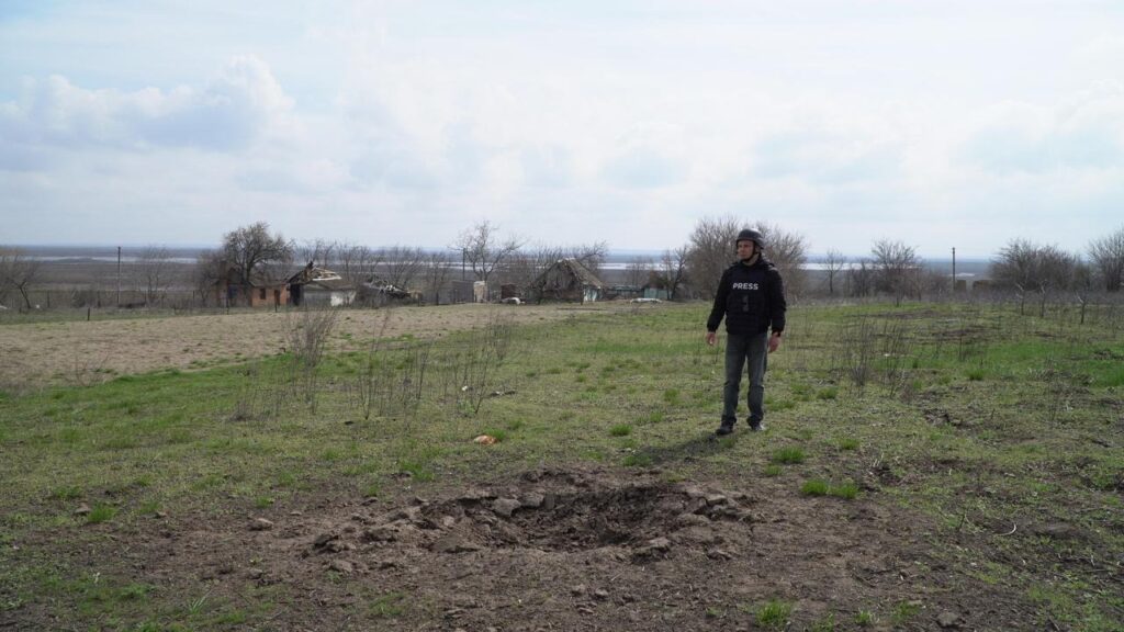 Під мінометний обстріл потрапили журналісти «Суспільне Дніпро», працюючи на Дніпропетровщині