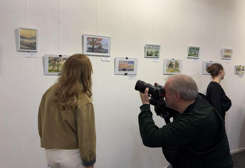 Відродження після темряви: виставка акварелей воєнкора Івана Любиша-Кірдея 3