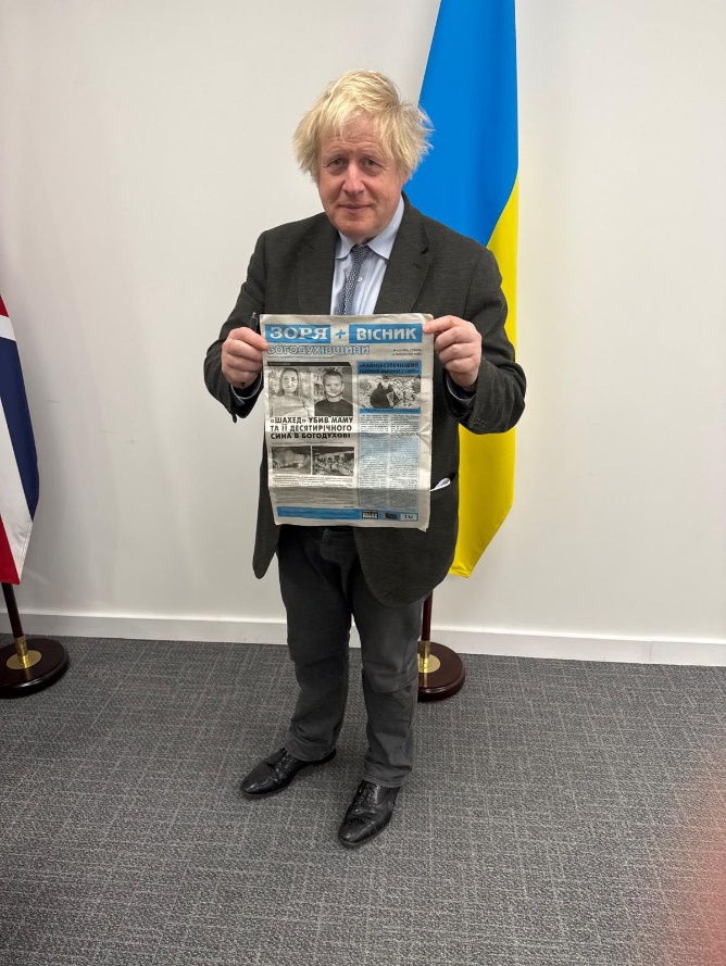 «Борис Джонсон попросився на передову». За лаштунками одного відрядження, або як пресофіцери 65-ої бригади організовували візит найвідомішого журналіста світу 6
