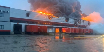 Газета «Вісті Ковельщини» втратила частину тиражу через шахедний удар по терміналу «Нової пошти»