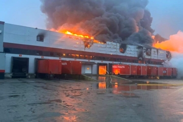 Газета «Вісті Ковельщини» втратила частину тиражу через шахедний удар по терміналу «Нової пошти»