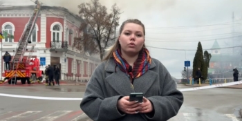 Знімальна група телеканалу «Прилуки» опинилась в епіцентрі атаки дронів