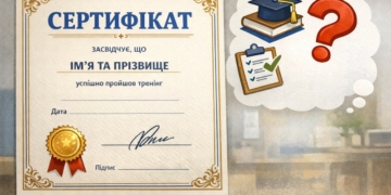Сертифікати після тренінгів: хто має право видавати та які вимоги