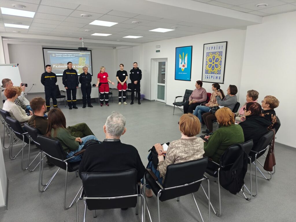 На початку надзвичайної ситуації бракує інформації, тому стежте за офіційними повідомленнями: тренінг у Запоріжжі