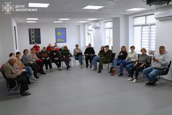 На початку надзвичайної ситуації бракує інформації, тому стежте за офіційними повідомленнями: тренінг у Запоріжжі 3