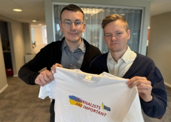 Голос солідарності: шведський журналіст, що пережив турецьку в’язницю, – разом із НСЖУ у День свободи слова