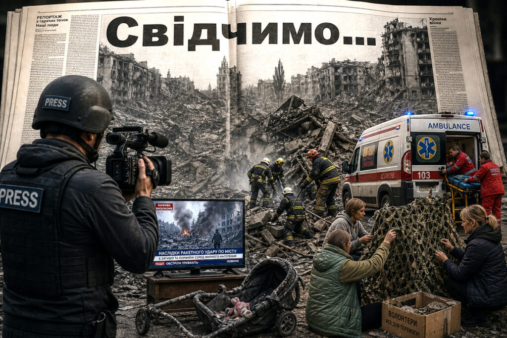Конкурс журналістських робіт «Свідчимо…»