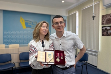 Фронтова журналістка із Запоріжжя Дарʼя Зирянова отримала орден «За заслуги» ІІІ ступеня