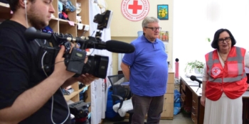 Спочатку подбати про власну безпеку, а потім про потерпілого – головне правило першої домедичної допомоги: тренінг для медійників