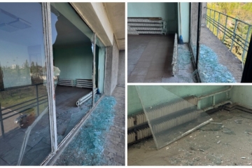 Дніпро знову під ворожим ударом: пошкоджено будівлю видавництва «Зоря», де працює медіаосередок НСЖУ