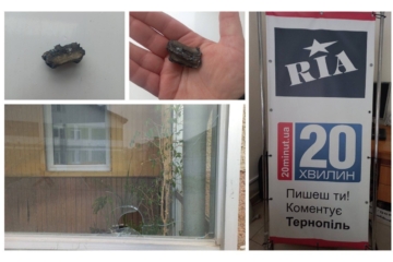 «Залетів уламок дрона в редакцію»: під час атаки на Тернопіль постраждала будівля медіа