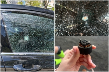 Авто журналістки з Херсона пошкоджене через атаку дрона