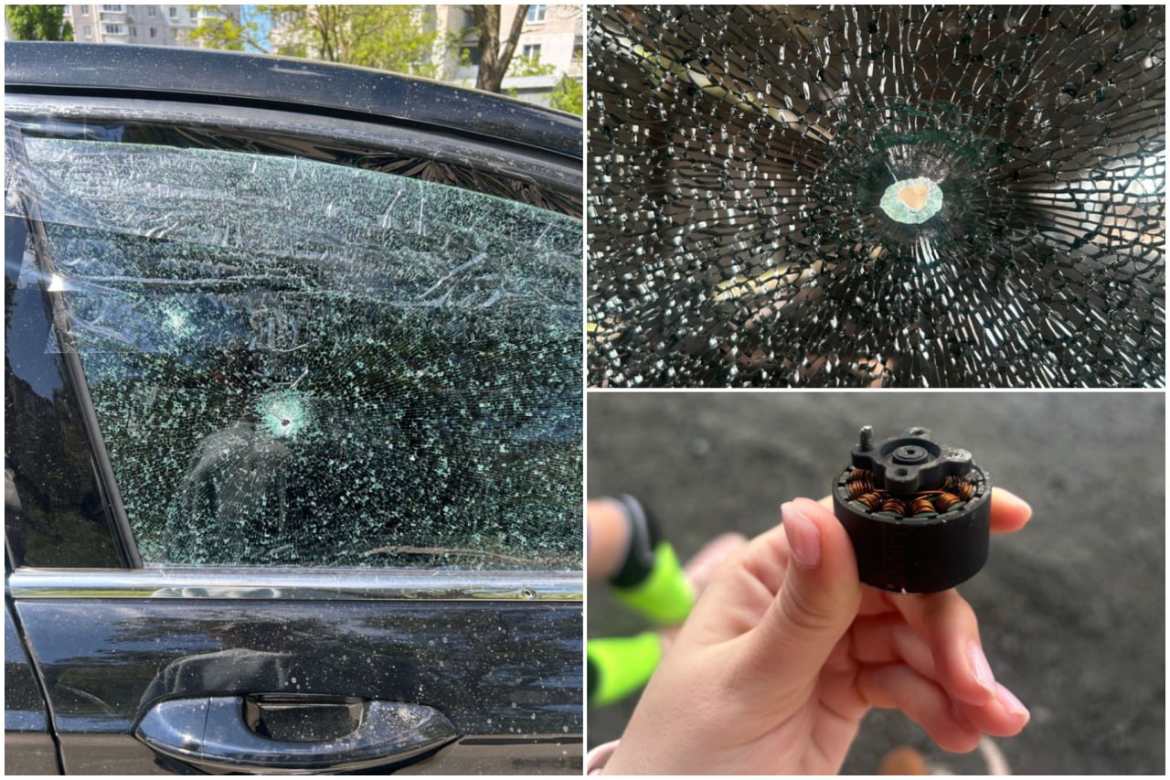 Авто журналістки з Херсона пошкоджене через атаку дрона 17 Авто журналістки з Херсона пошкоджене через атаку дрона