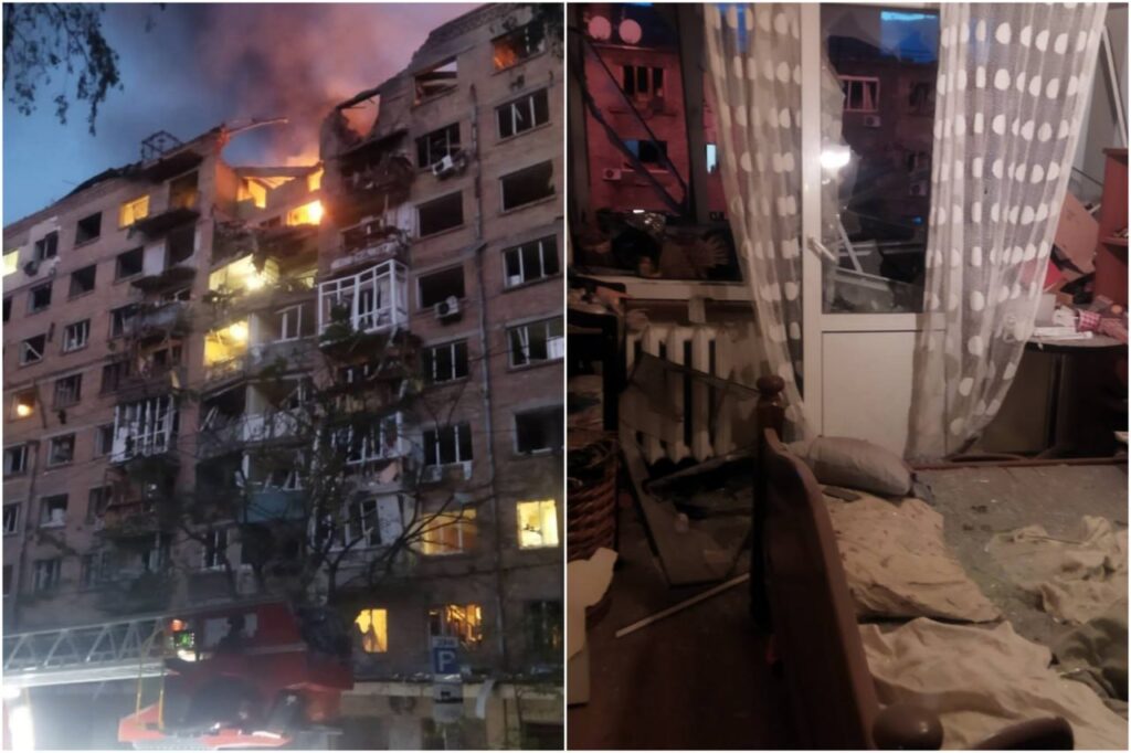 «Вибігли в коридор — це нас урятувало»: зруйновано житло журналіста й дослідника медіа Артема Захарченка
