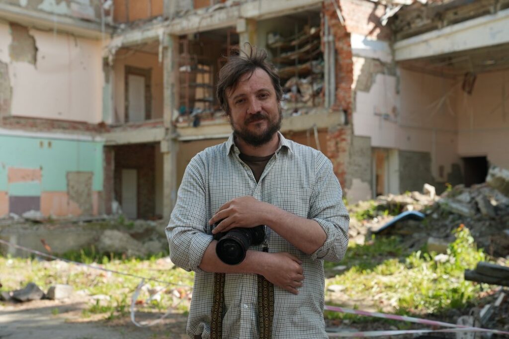 "Суми незаслужено забуті". Каталонський журналіст висвітлює війну на Сумщині 9
