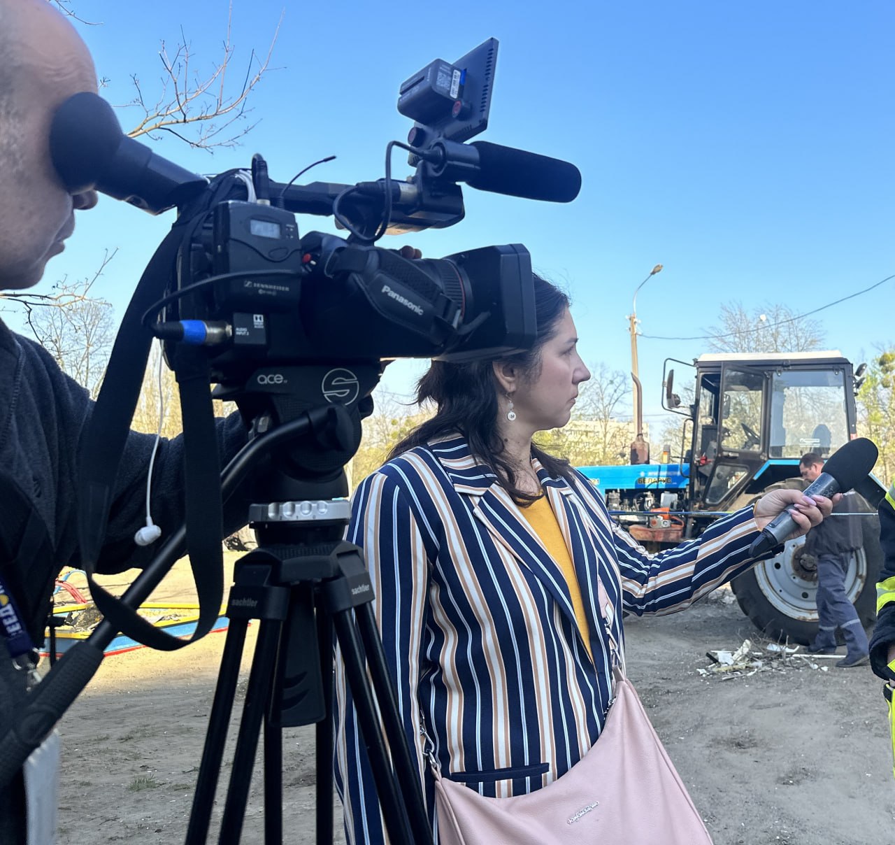 Журналістка знімала матеріал і водночас заспокоювала поранену: на місці ворожої атаки опинилась однією з перших 17 Журналістка знімала матеріал і водночас заспокоювала поранену: на місці ворожої атаки опинилась однією з перших