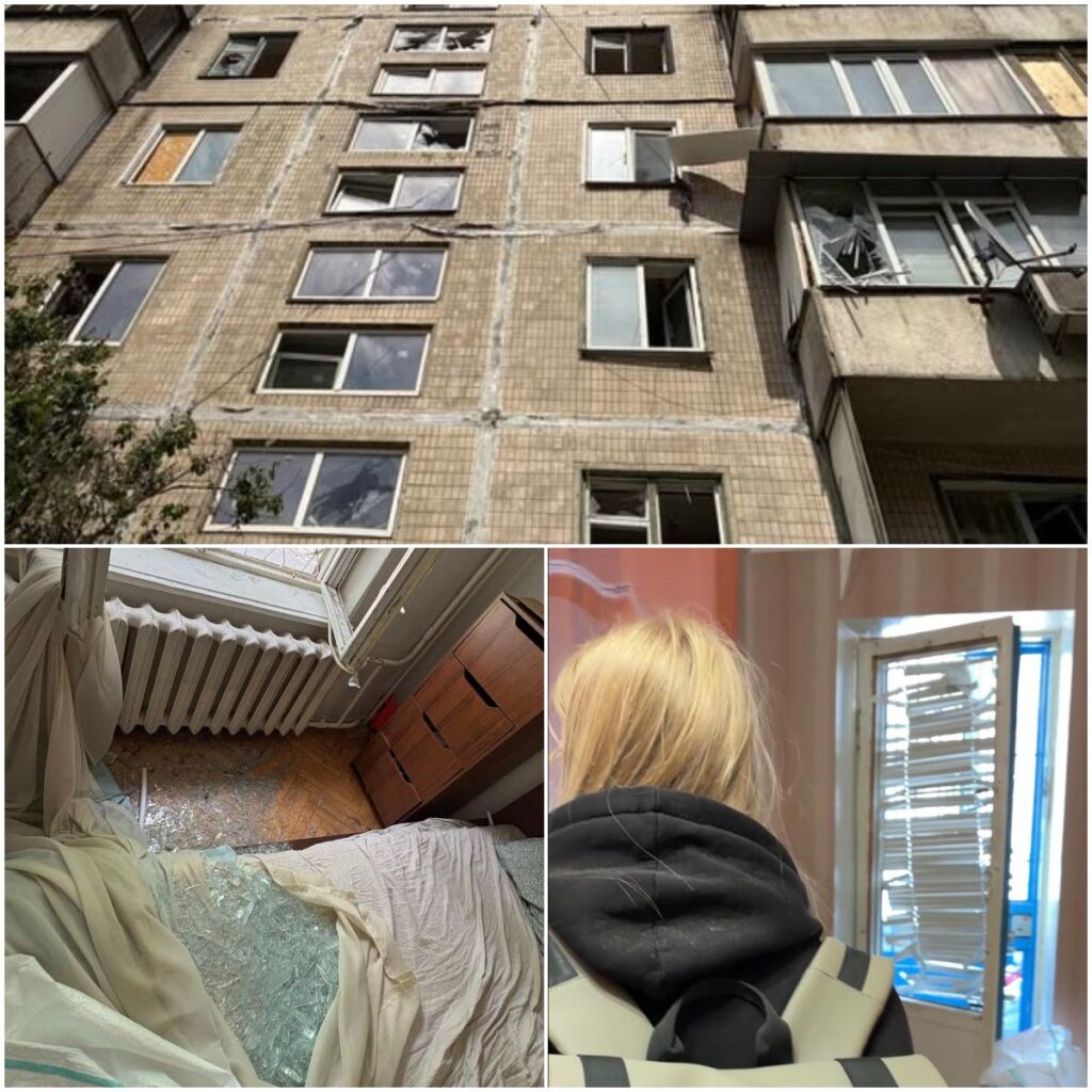 Унаслідок російських атак постраждали домівки журналістів у Києві і Дніпрі 1