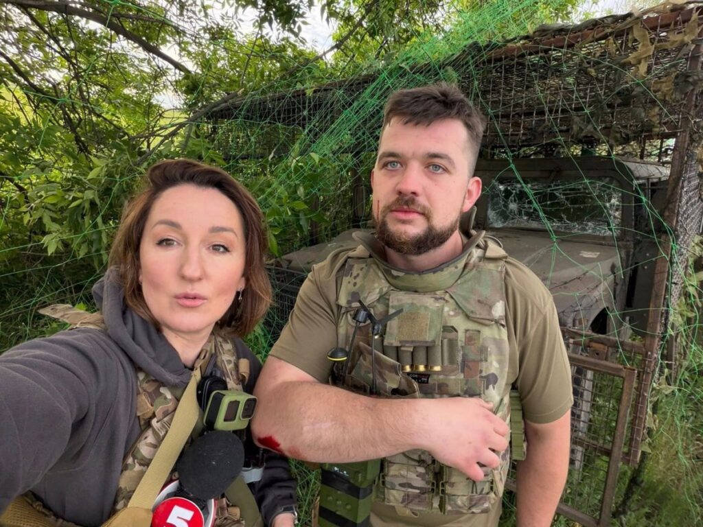 «Дрон вибухнув просто перед нами»: воєнна кореспондентка Ольга Каліновська дістала контузію неподалік Покровського