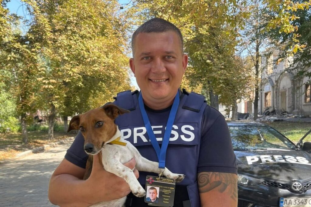 «Журналістам потрібно не відставати від того, що відбувається на фронті», – воєнкор Андрій Коваленко