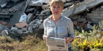 Від маленької редакції – до багатомільйонної аудиторії: як працює релокована газета «Голос Гуляйпілля» 22 Від маленької редакції – до багатомільйонної аудиторії: як працює релокована газета «Голос Гуляйпілля»