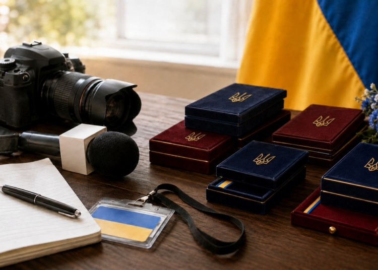 До Дня журналістики колег відзначено державними нагородами