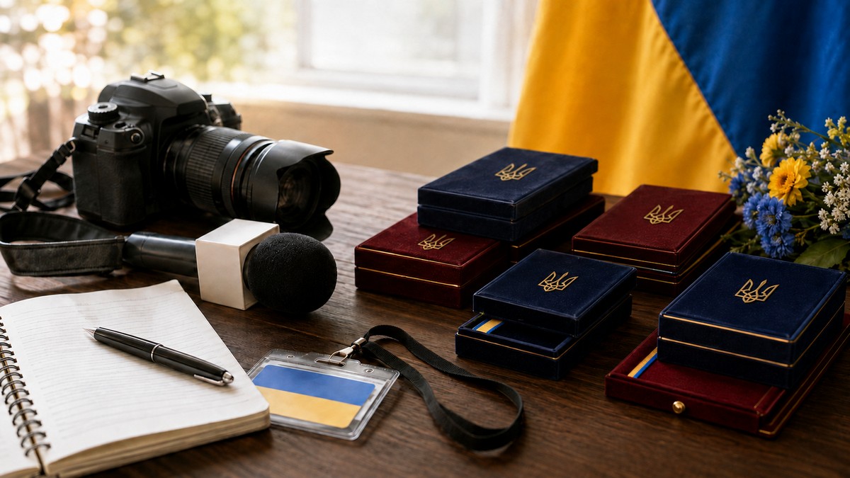 До Дня журналістики колег відзначено державними нагородами 17 До Дня журналістики колег відзначено державними нагородами