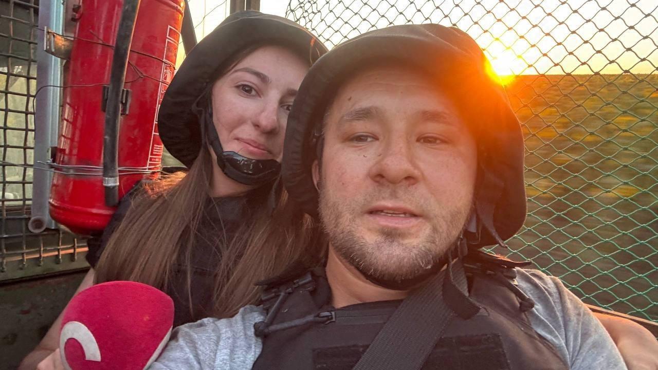 «Ми побачили дрон за три секунди до удару»: знімальна група СТБ потрапила під атаку ворожих FPV-дронів на Дніпропетровщині 17 «Ми побачили дрон за три секунди до удару»: знімальна група СТБ потрапила під атаку ворожих FPV-дронів на Дніпропетровщині