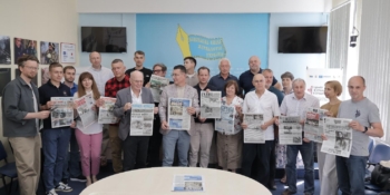 Коли гасне світло, залишається газета: як НСЖУ і німецькі журналісти підтримують прифронтові редакції