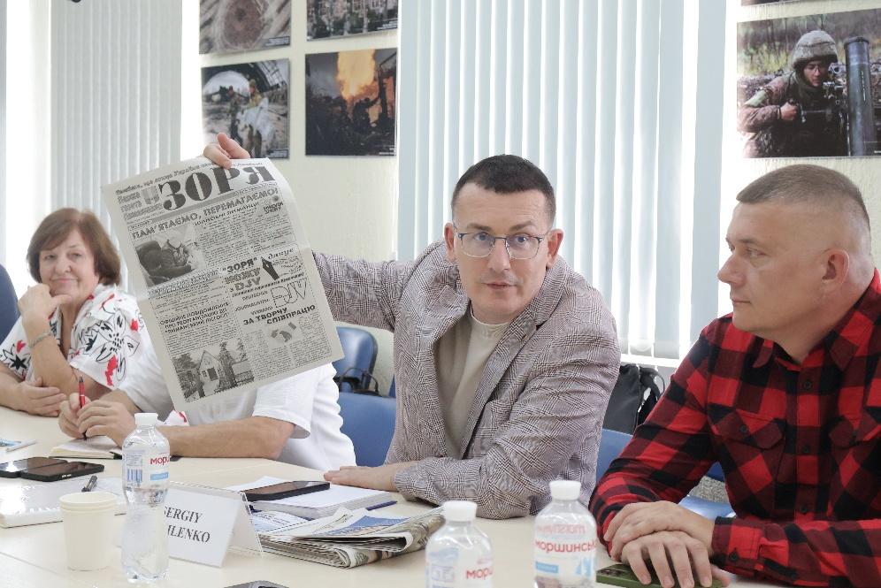 Коли гасне світло, залишається газета: як НСЖУ і німецькі журналісти підтримують прифронтові редакції 18 Коли гасне світло, залишається газета: як НСЖУ і німецькі журналісти підтримують прифронтові редакції 1