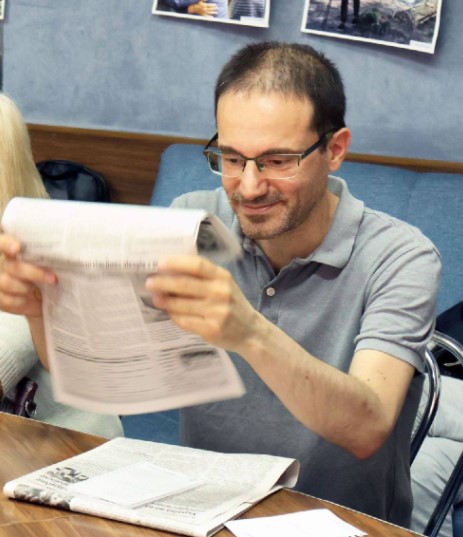 Італійський  журналіст Крістіан Еккер: « Я би не зміг без допомоги ЦЖС готувати свої репортажі в Україні» 7