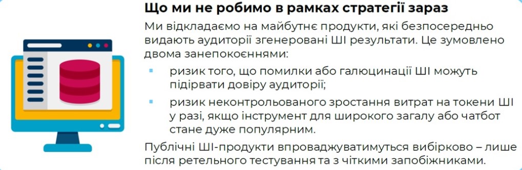 Людина контролює процес: Суспільне затвердило ШІ-стратегію на два роки 19 Людина контролює процес: Суспільне затвердило ШІ-стратегію на два роки 2