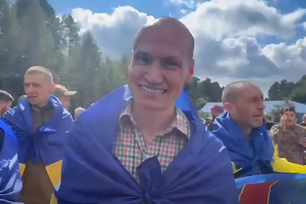 Серед звільнених із російського полону сьогодні — медійник Олександр Абрамов