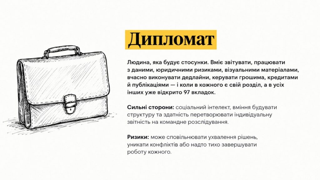 Дипломат, хамелеон, гончак: розбираємося в редакційних типажах 6